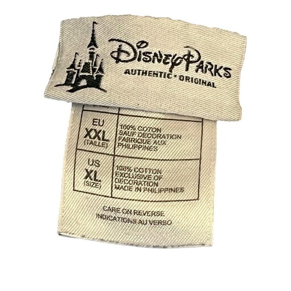 Disney Parks Walt Disney World Striped Full Zip Hoodie Sweatshirt Jacket Sz XL - Picture 15 of 15